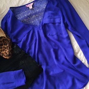 Candies Purple Blouse